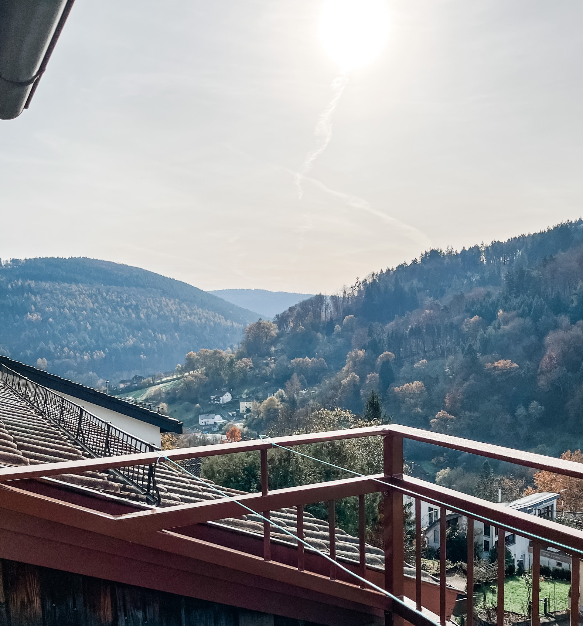 Aussicht Südbalkon