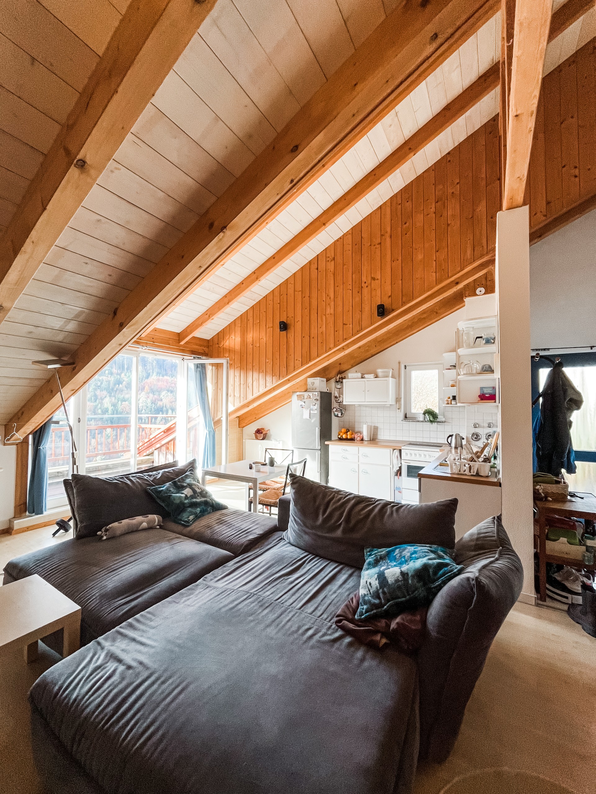 Offener Wohn- Essbereich