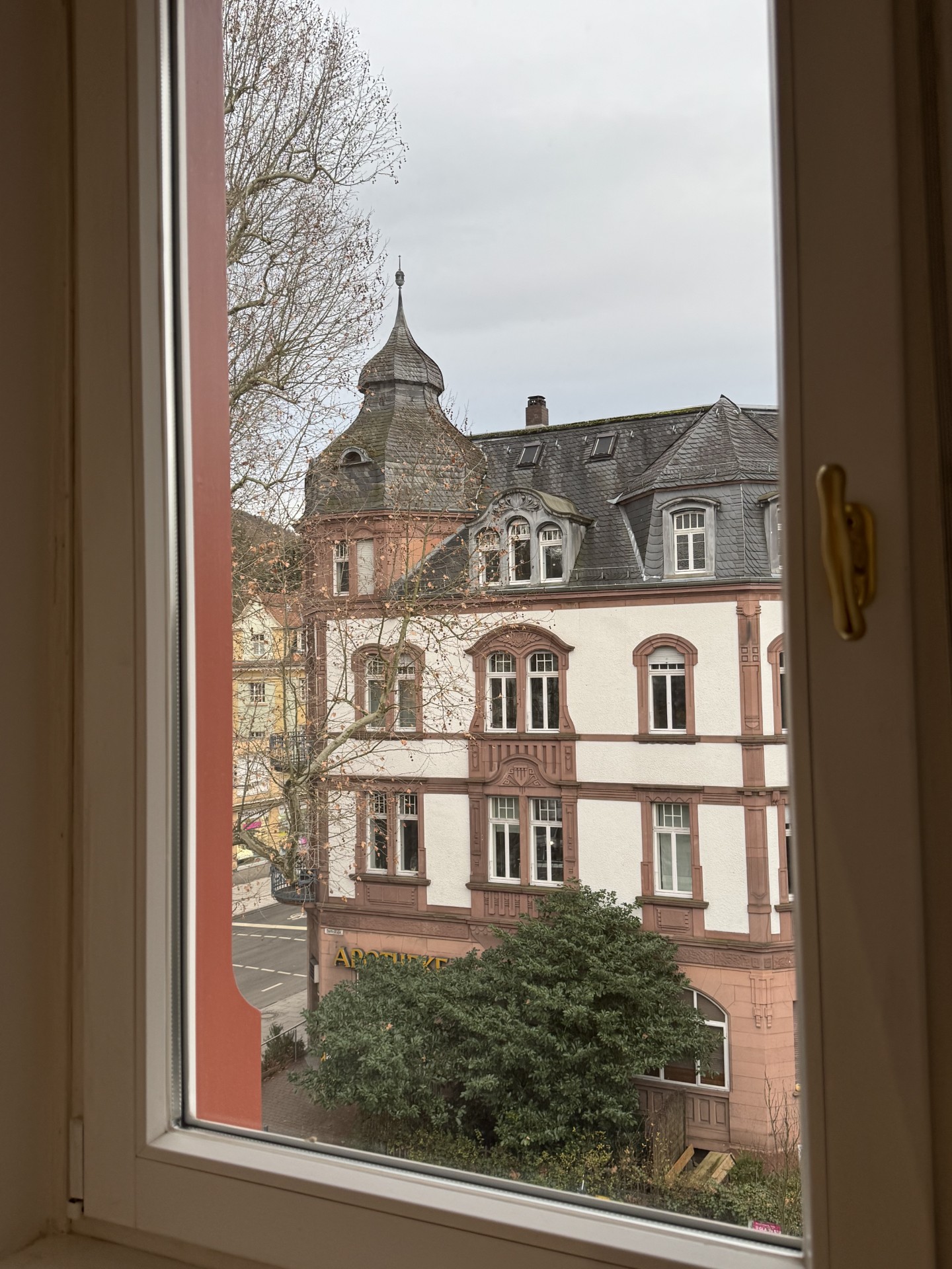 Ausblick aus dem Dachgeschoss