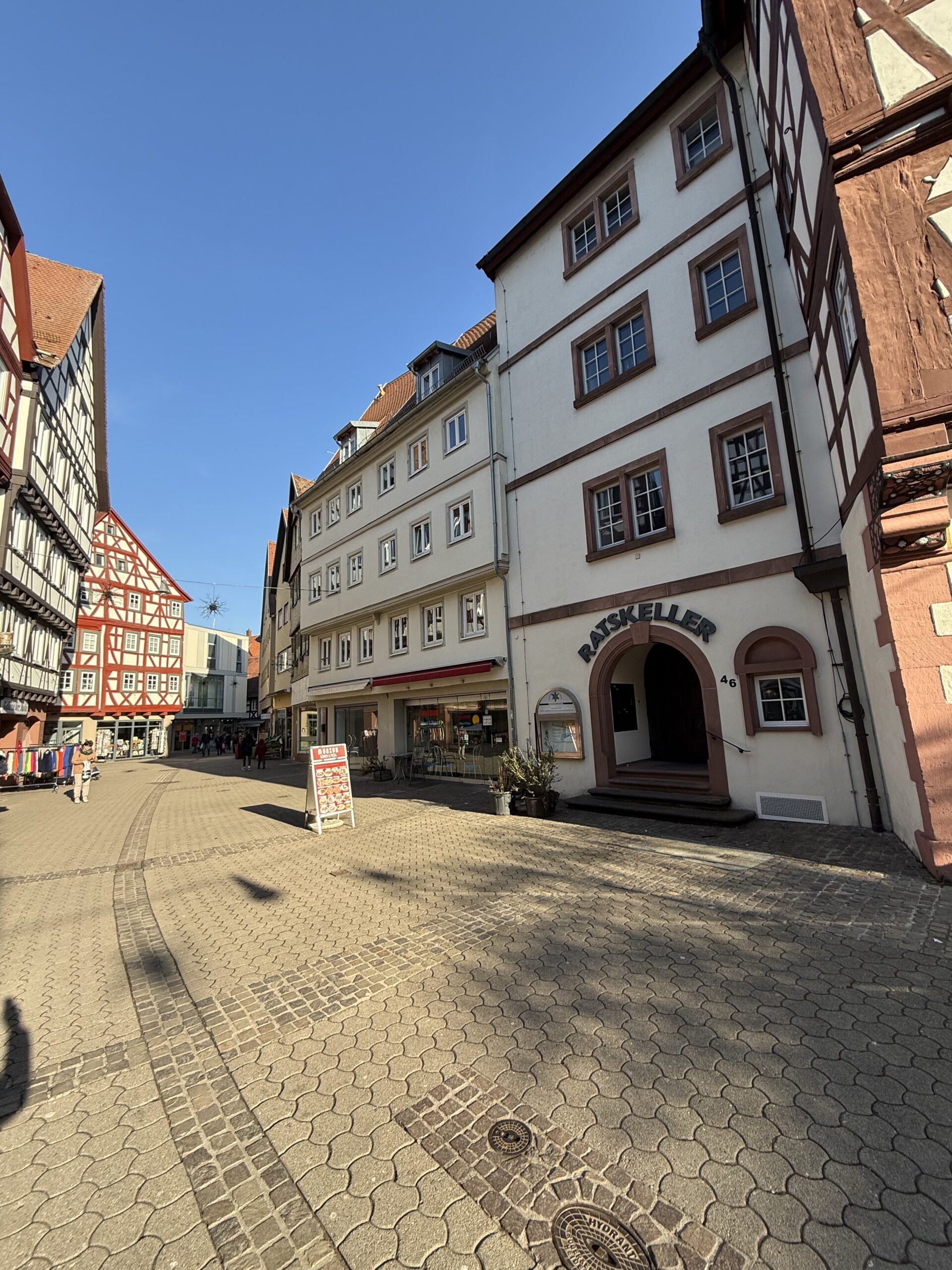 Außenansicht - Einkaufstraße