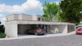 Visualisierung Garage u. Carports