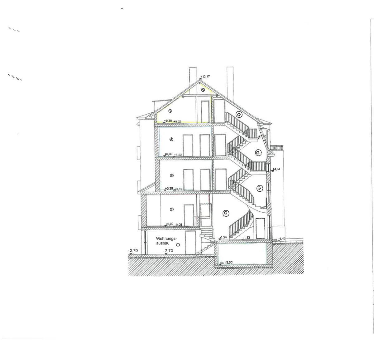 Grundriss Querschnitt