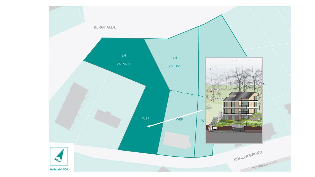 Neuaufteilung Kühler Grund