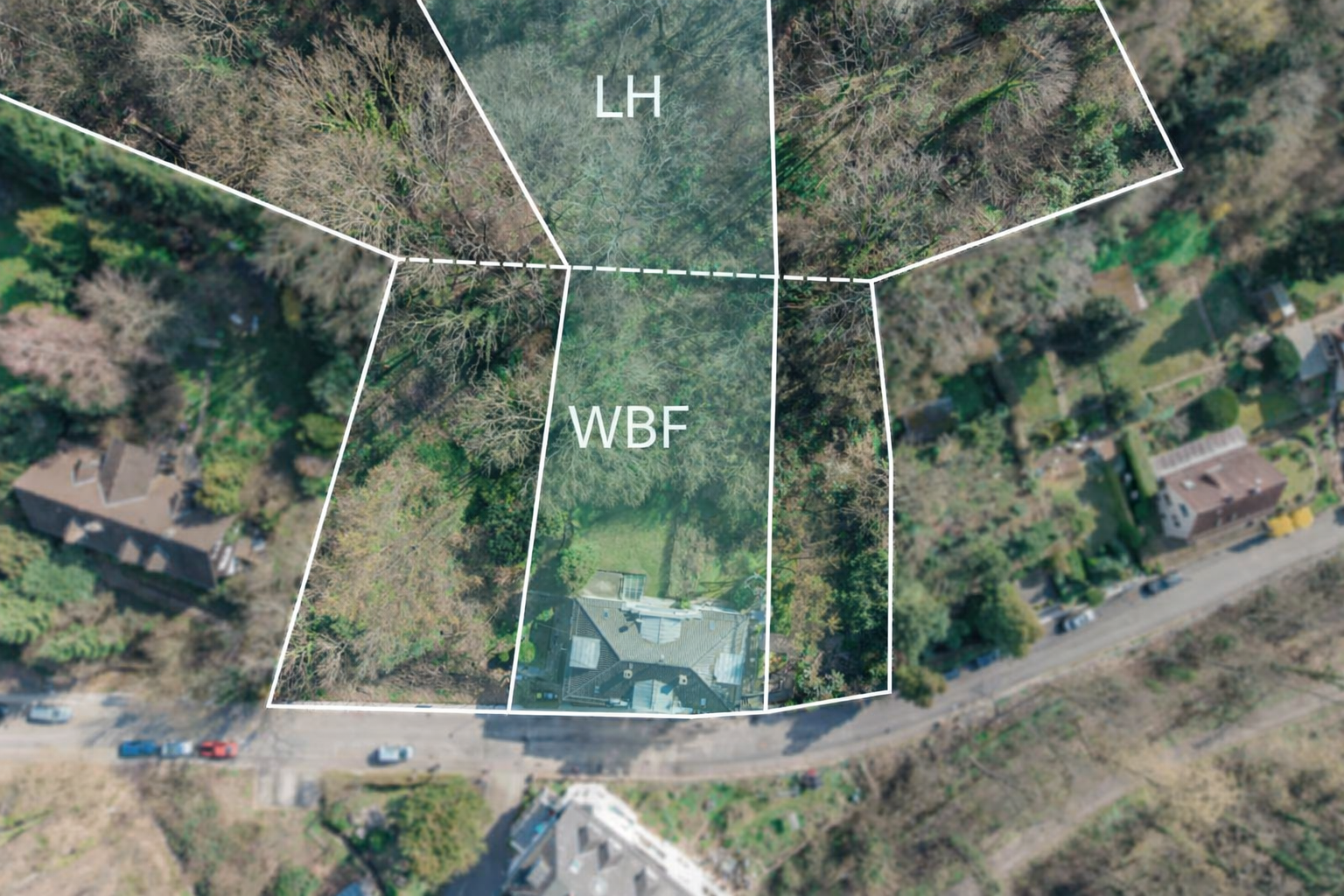 Wohnbaufläche mit Bestand