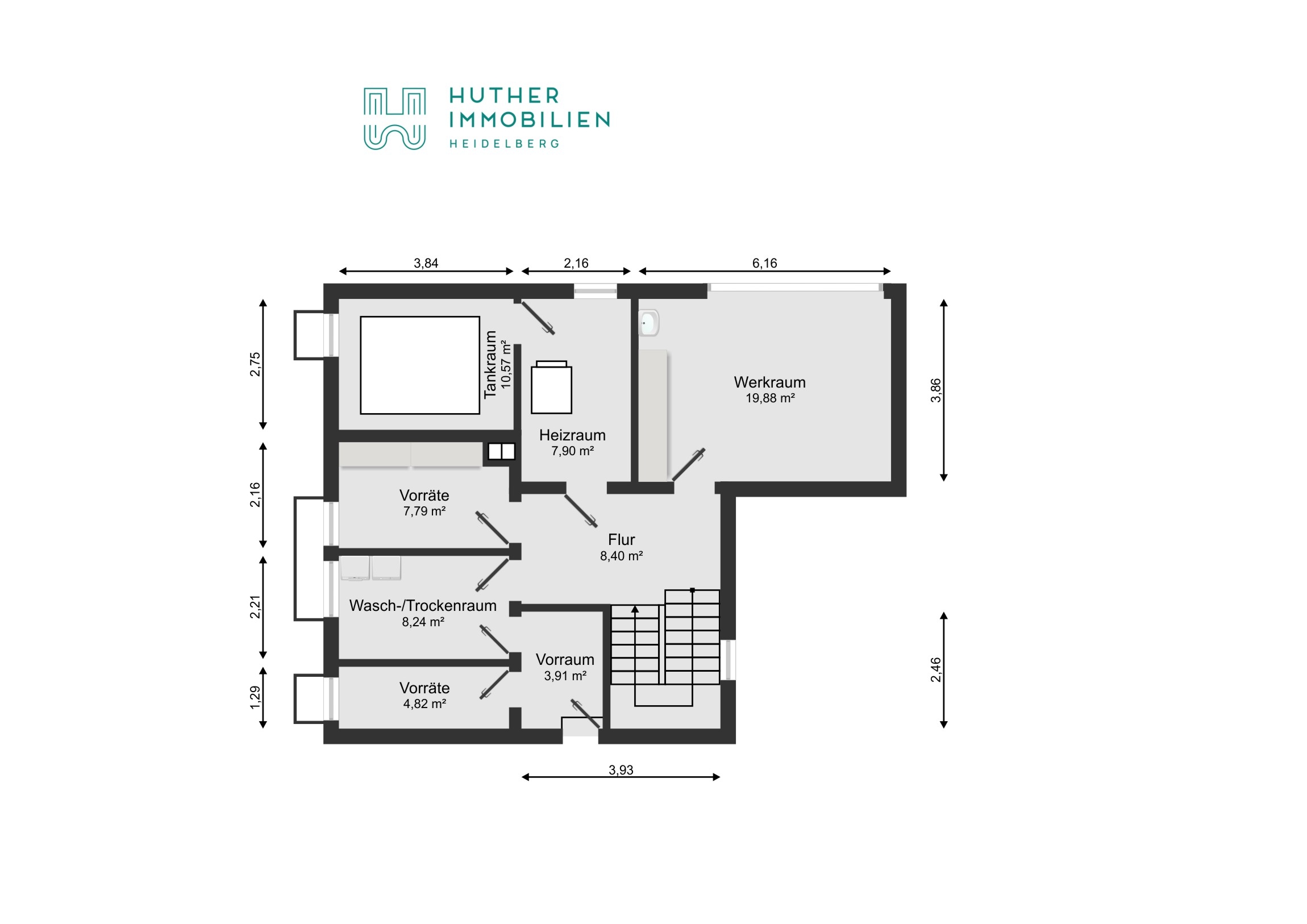 Grundriss Untergeschoss