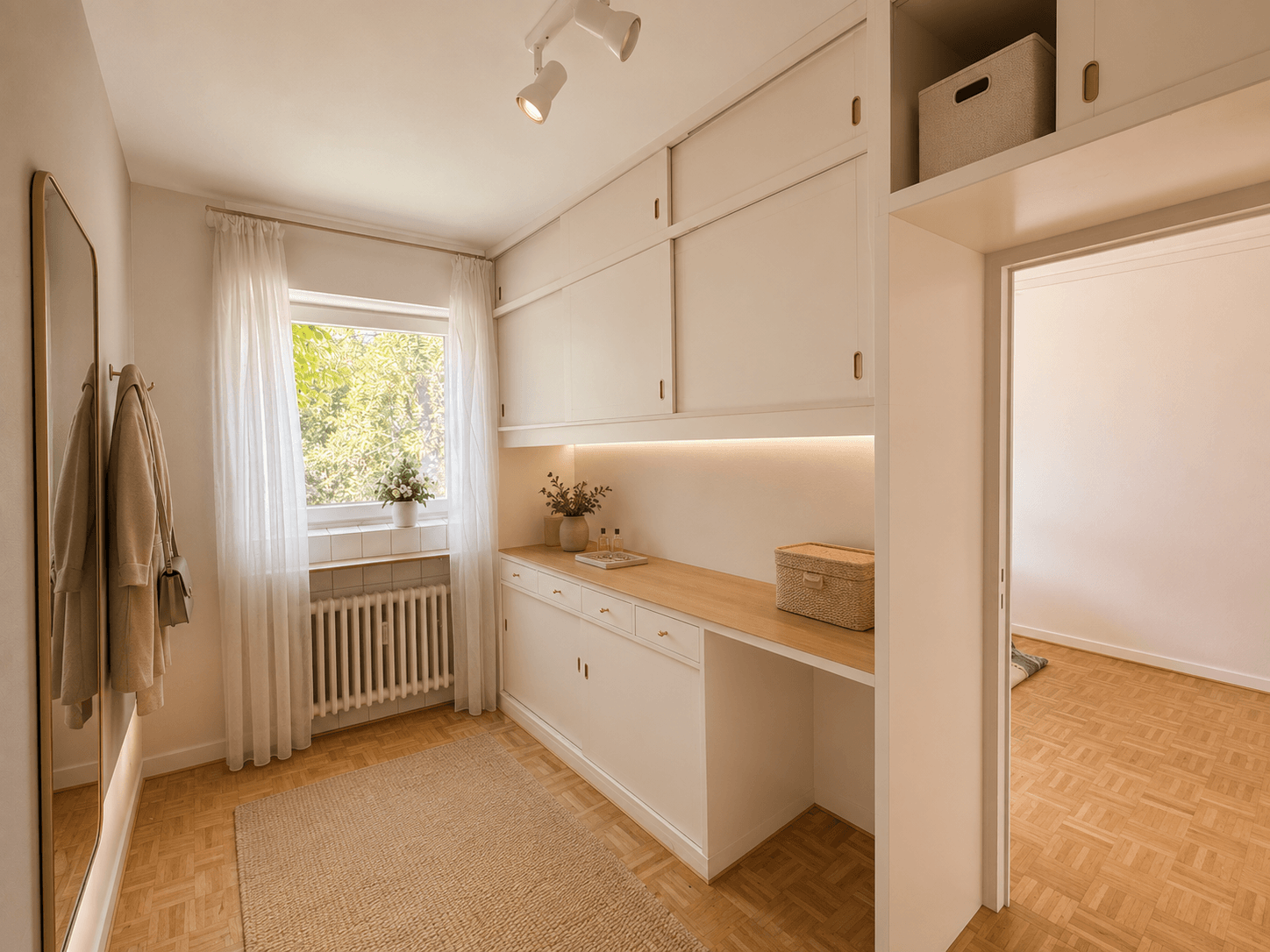 Visualisierung Ankleidezimmer 1.OG