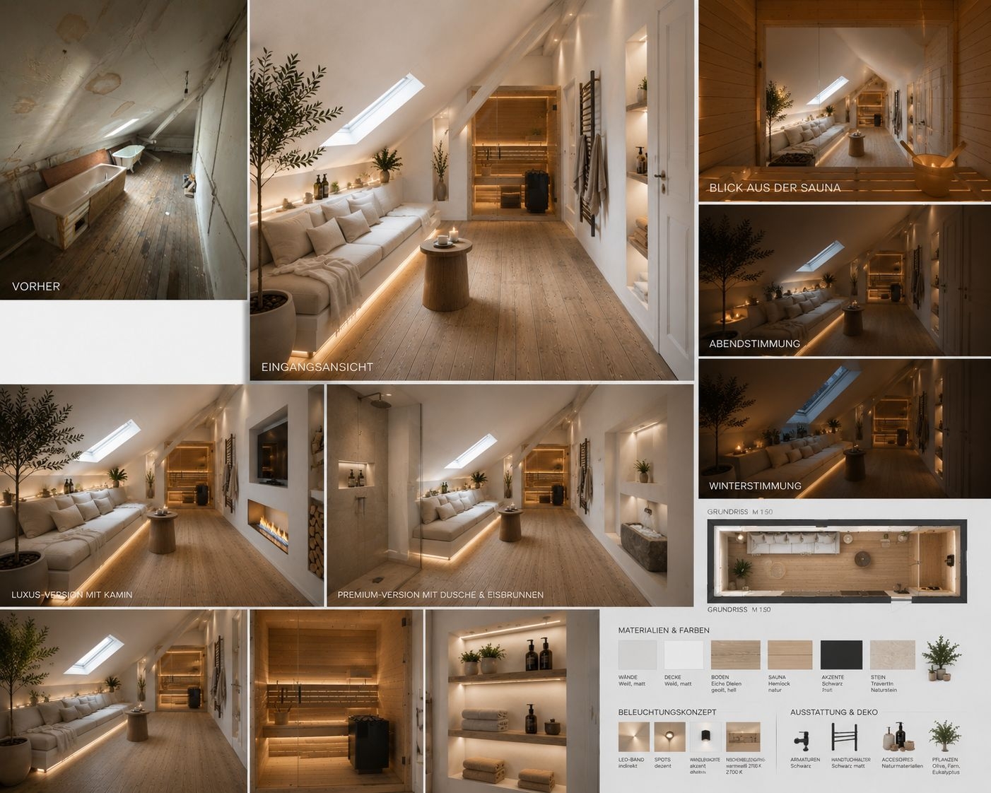 Visualisierung DG Wohnung