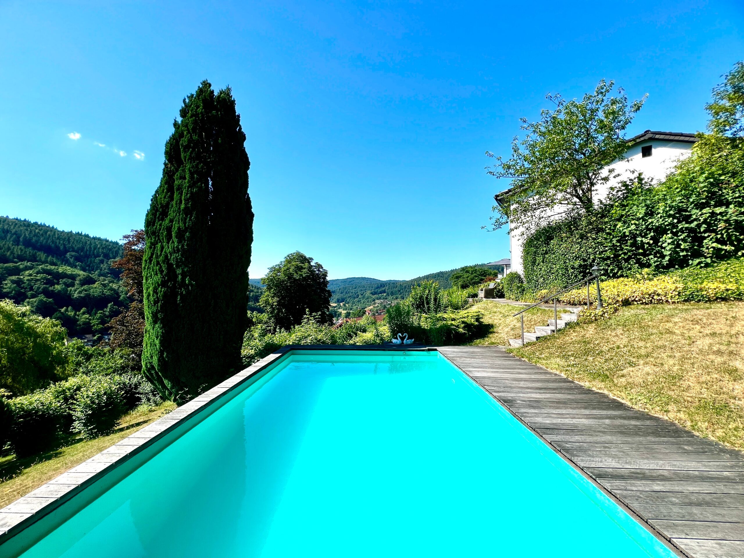 Pool mit Ausblick