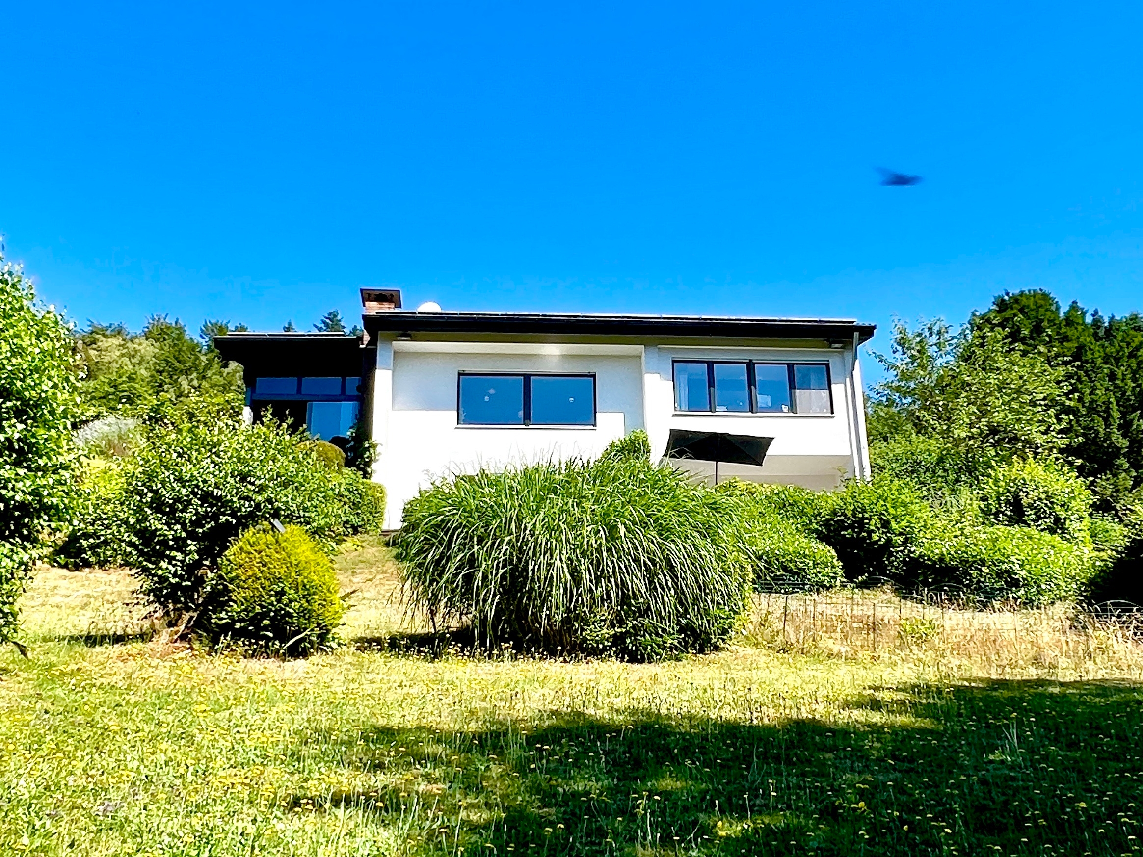 Südansicht des Hauses