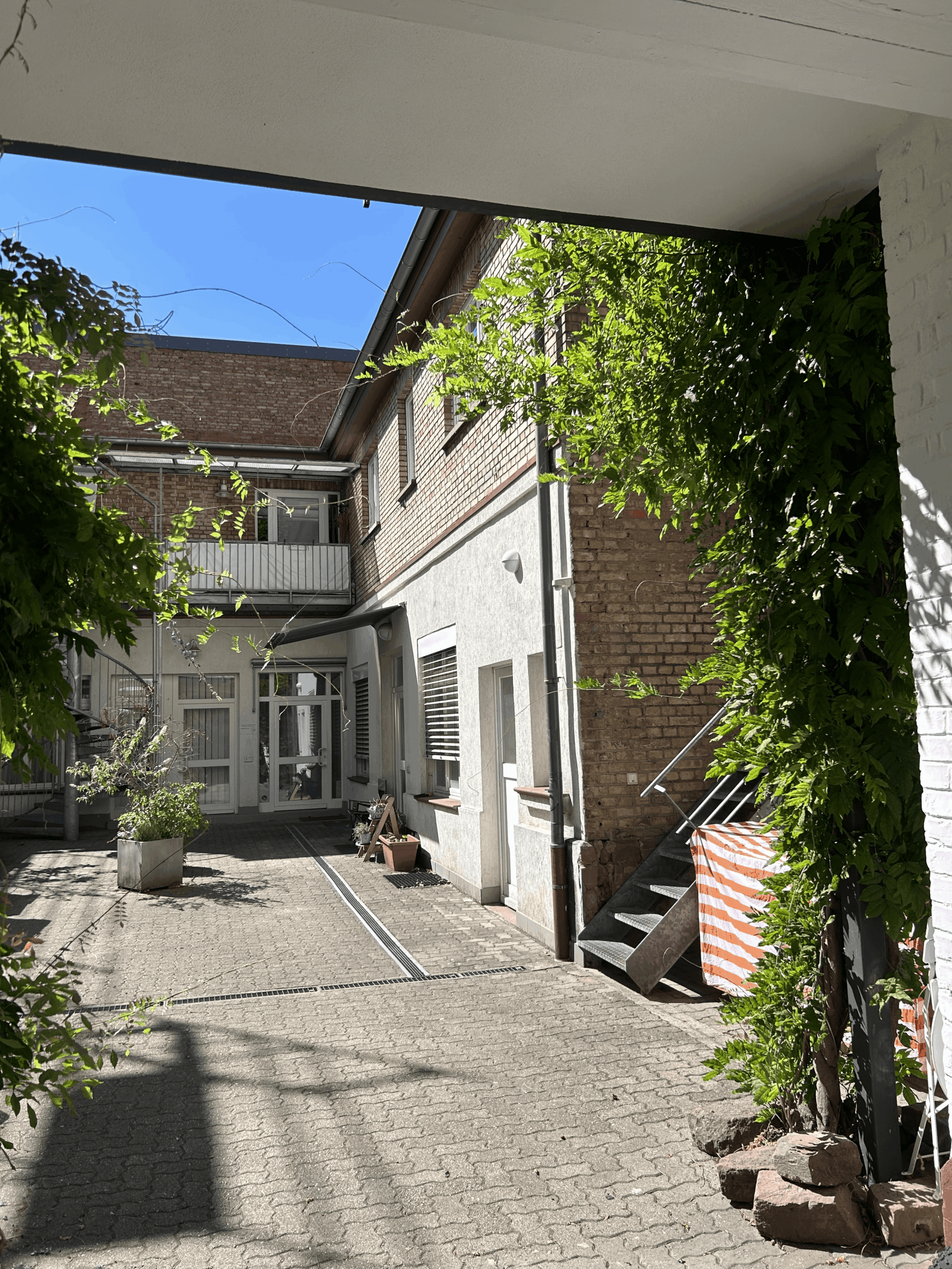 Blick in den Innenhof