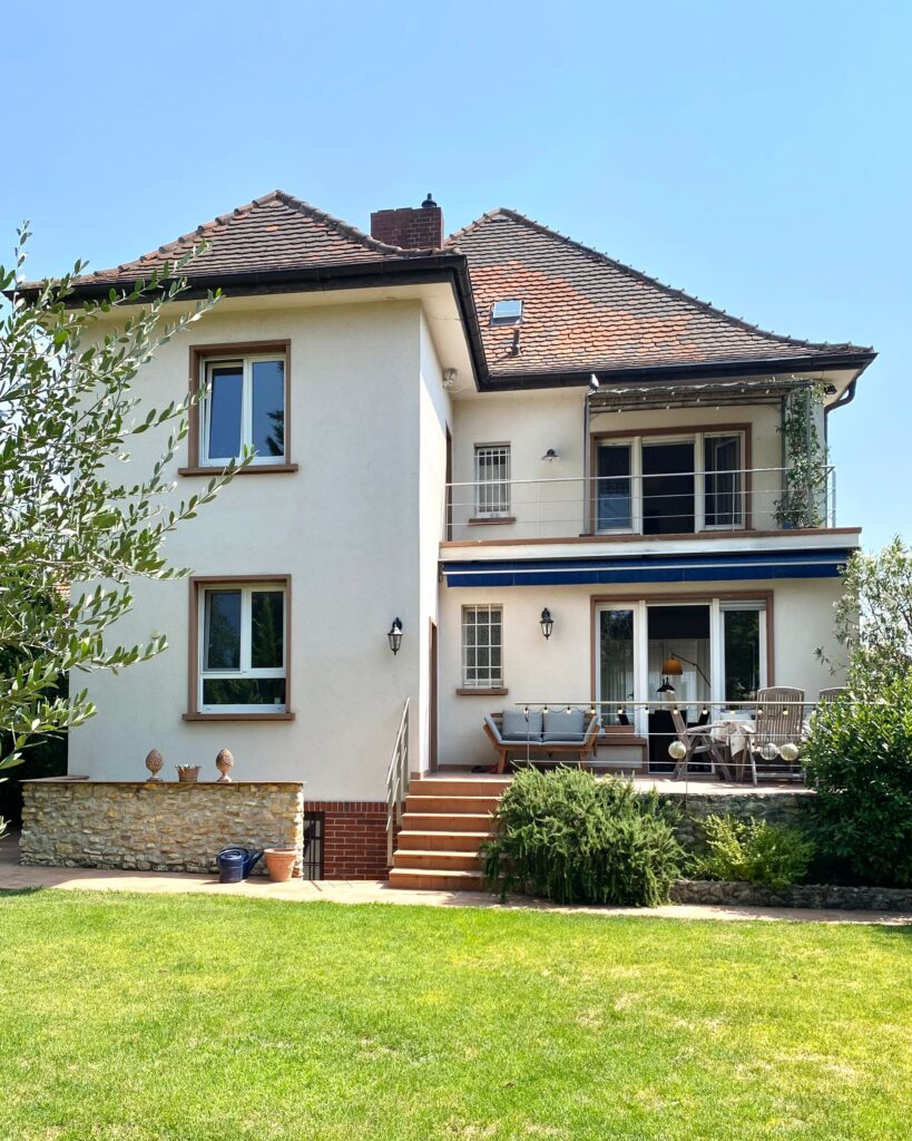 Hausansicht Gartenseite