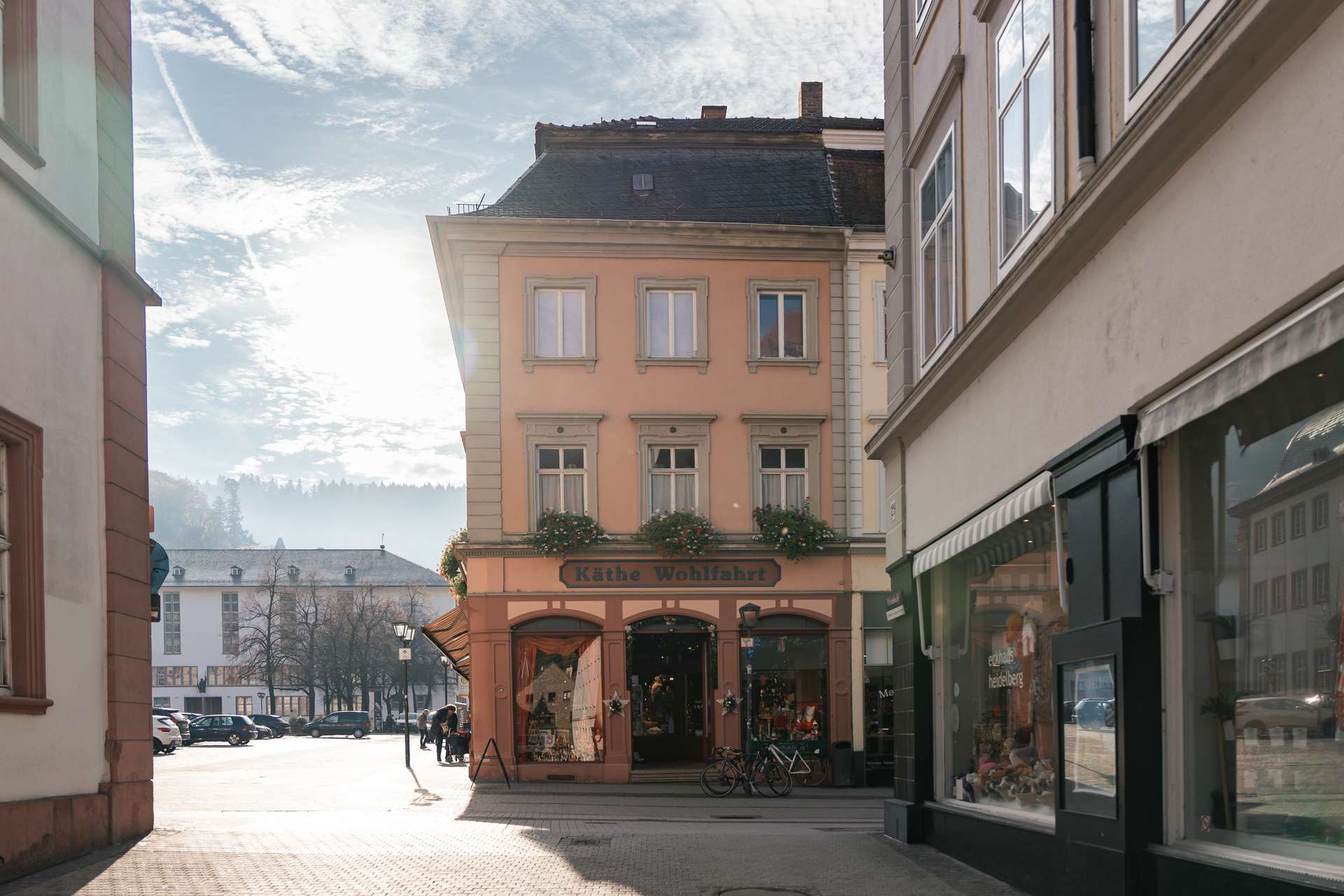 Hauptstraße Heidelberg Seitenansicht