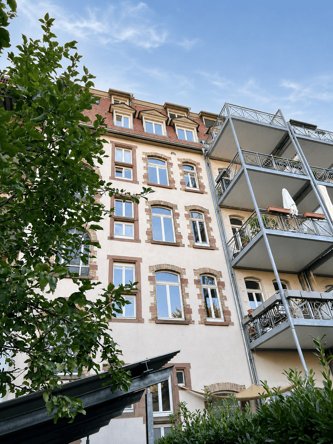 Rückfassade des Hauses