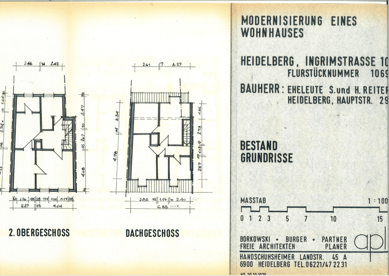 Grundriss 2OG _ Dach