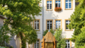 Innenhof auf der Rückseite des Hauses