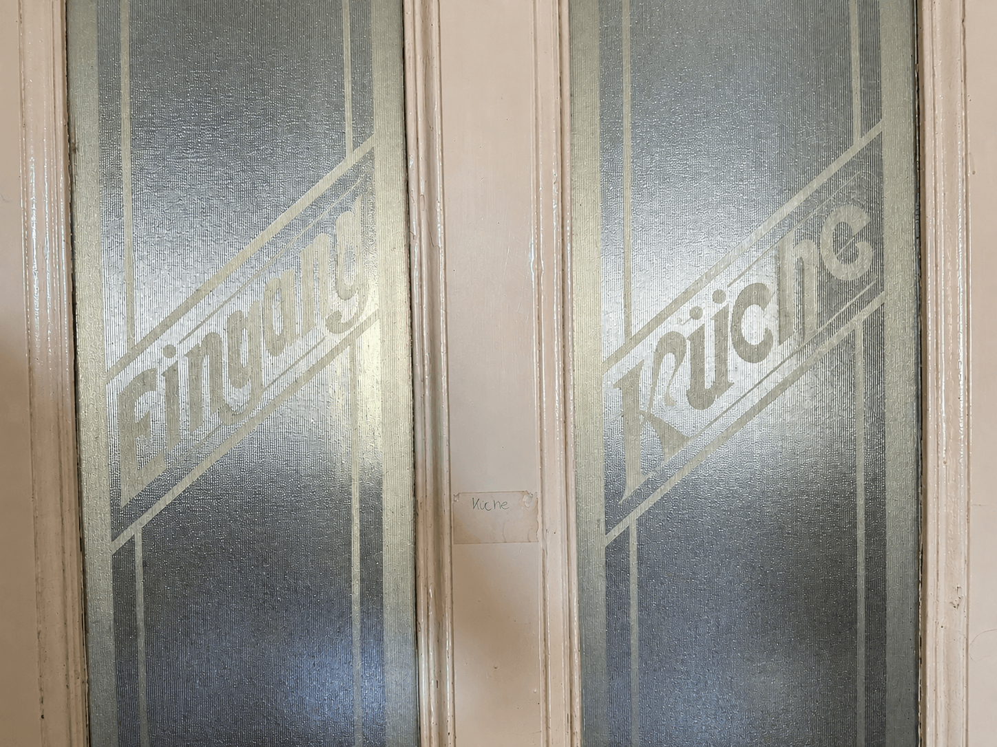 Detailaufnahme Küchentüre