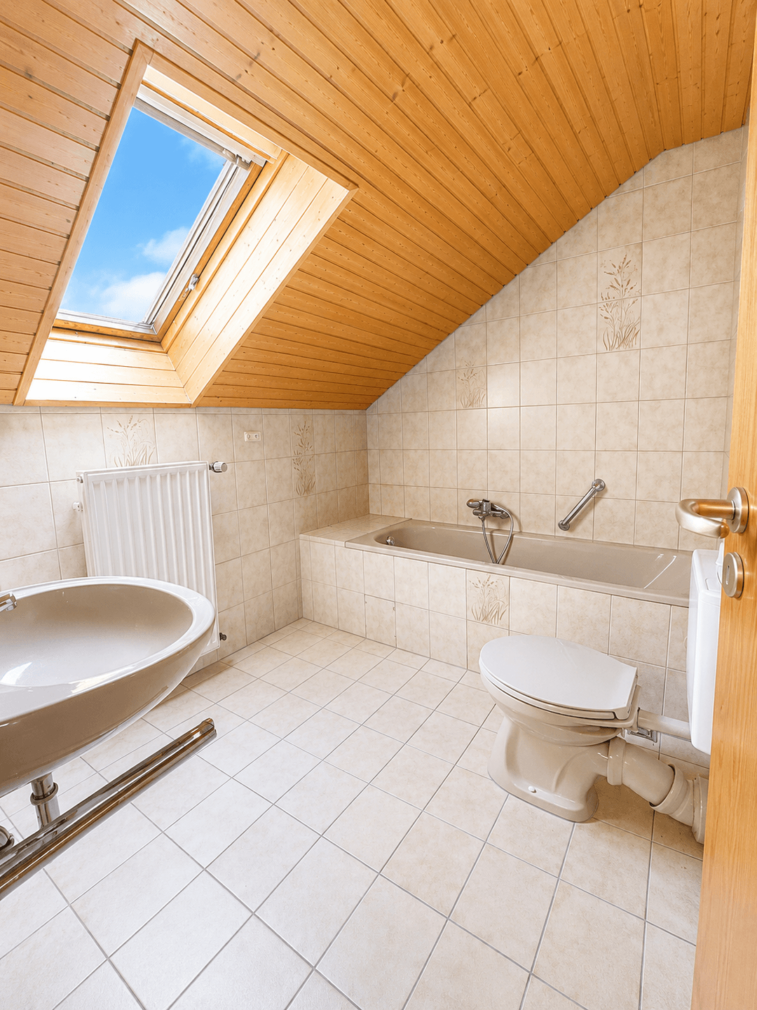 Badezimmer Dachgeschoss