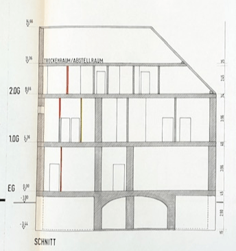 Schnitt - Lauerstraße 16